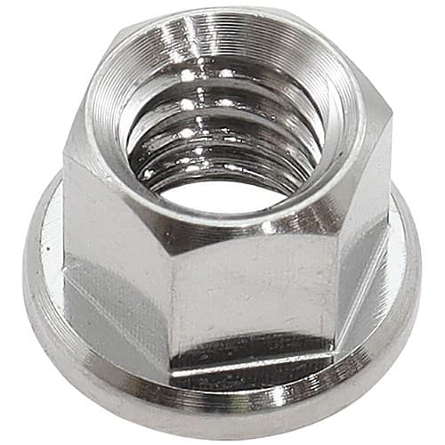 1/4" Unc Titanium Hex Nut 6 Point Single 1/4-20"