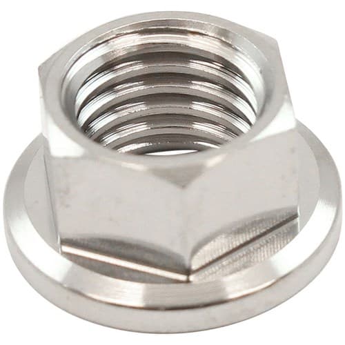 3/8" Unc Titanium Hex Nut 6 Point Single 3/8-16"