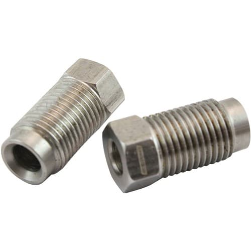 S/S Inverted Flare Tube Nut Long 3/16" Hard Line M10x1.0mm
