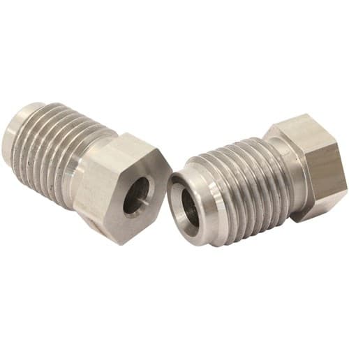S/S Inverted Flare Tube Nut 3/16" Hard Line to M12 x 1.25