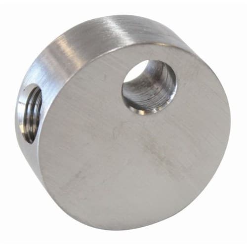 3/8"-24 Concave Tee with Mounttab 3 X Female 3/8"-24 Concave