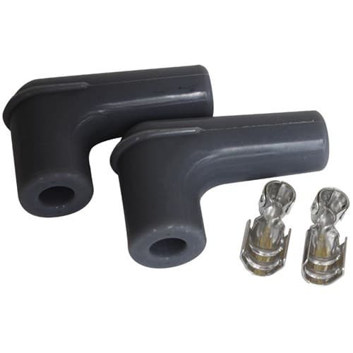 Spark Plug Boots & Terminals 90 Deg. 2 Boots & 2 Terminals