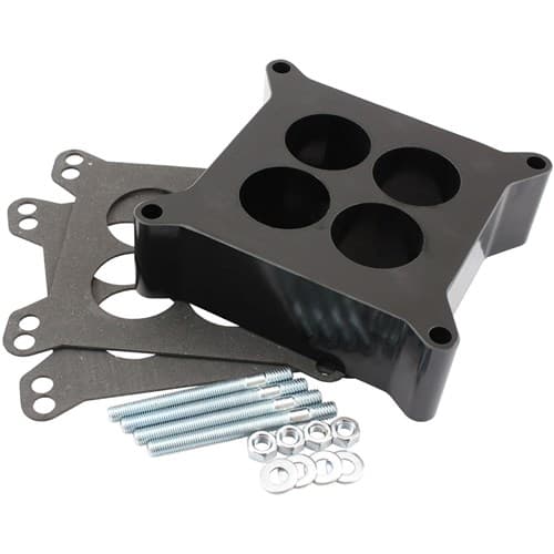 Carburettor Phenolic 2" 4 Holespacer Black 4150 Carby