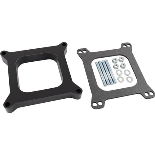 Carburettor Phenolic 1" Open Spacer Black 4150 Carby