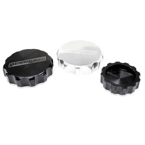 Aeroflow Radiator Cap Cover Small Style Cap Raw Alloy
