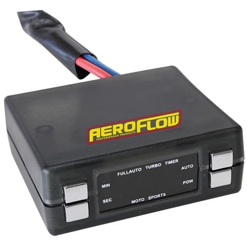 Mini Turbo Timer with Memory Black Case Pivot Style Timer