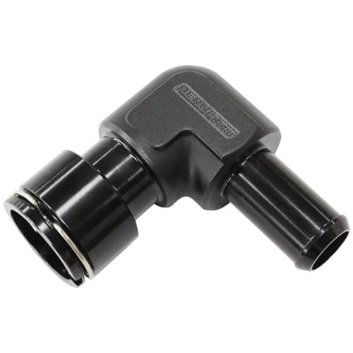 Lsa S/Charger Water Fitting 90deg to 5/8" Barb Clip on F/Mal