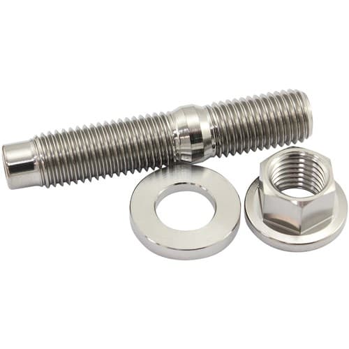 M10 Titanium Stud Washer Hex Nut Kit M10x1.25mm Header Bolt