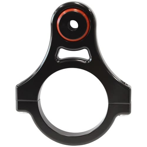 Billet Exhaust Hangers 2.5" Black with Soft Hitemp Boot