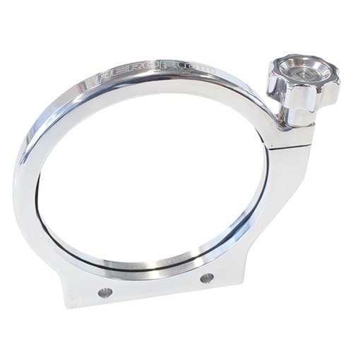Aeroflow Billet Bottle Mount 4"/101.6mm Polished