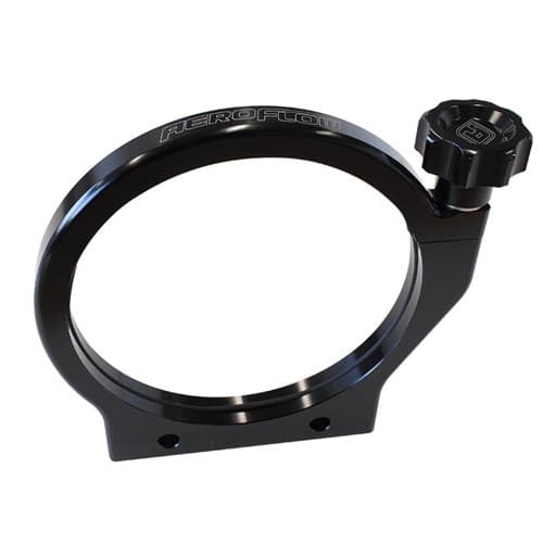 Aeroflow Billet Bottle Mount 4-3/8"/111mm Black