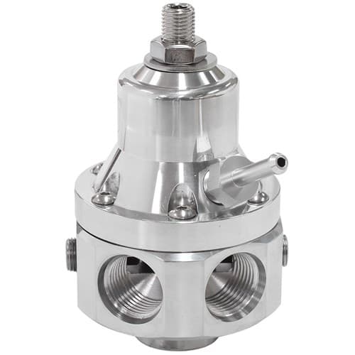 2000HP EFI Fuel Pressure Reg 4 Port -8 E85 Alcohol Polished