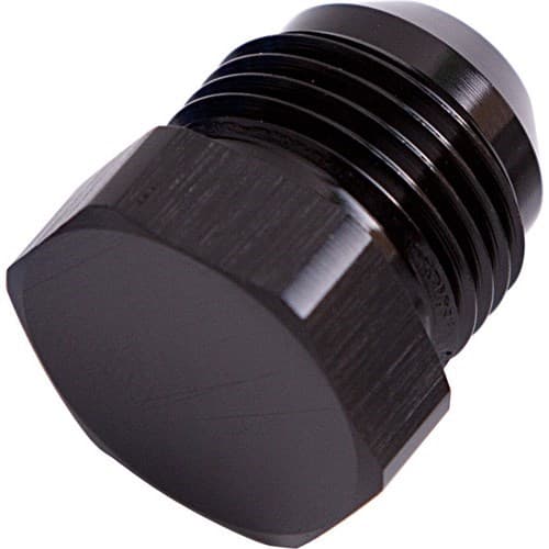 Flare Plug Male -3AN Black Male Flare Plug -3AN