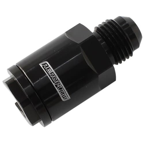 Push on Fuel Fitting LS & LT 3/8 Hose to -8AN Black