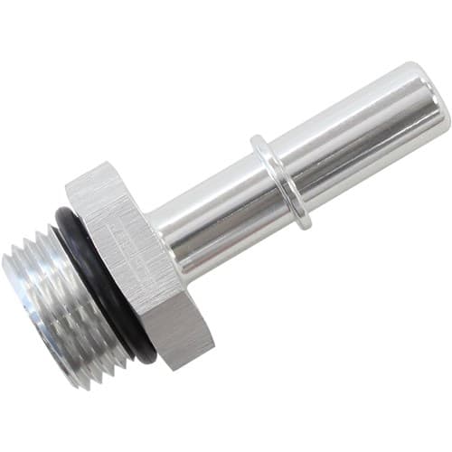 3/8" Push on EFI to -8ORB Silver Quick Connect EFI