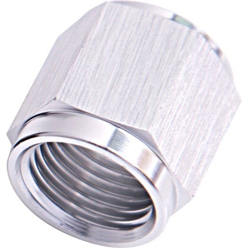 Tube Nut -16AN to 1" Tube Silver -16AN to 1" Hard Line