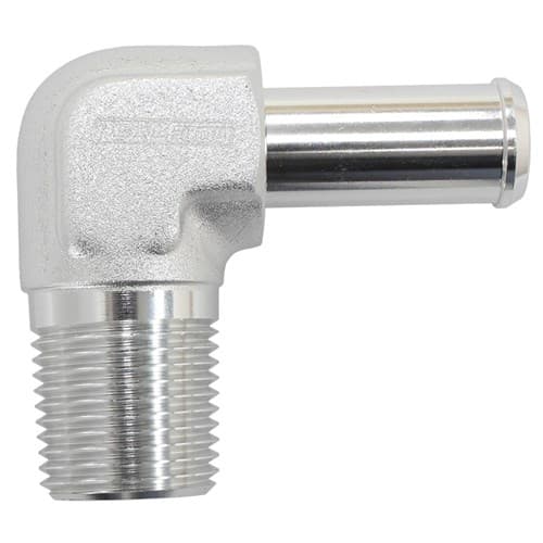 90 Deg 1/2" NPT to -10 100/450SERIES Braided Hose AN Size (AF842-10ANS)