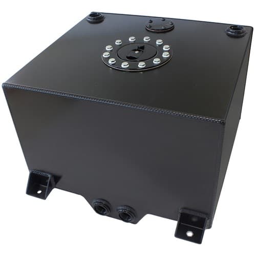 Black Alloy Fuel Cell 38 LITRE10 Us Gallons with Cavity/Sump