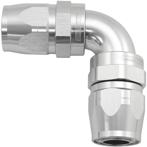 90 Deg -12AN to -12AN Cutter Full Flow Double Hose Ends (AF853-12-12S)