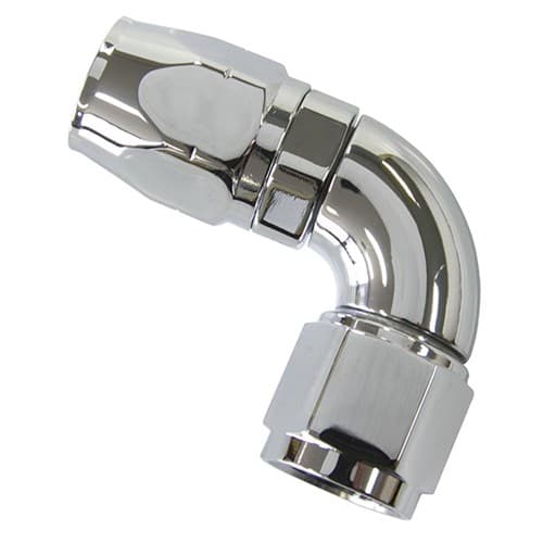 Elite 90 Deg -10AN Hose End Elite Show Quality Full Flow