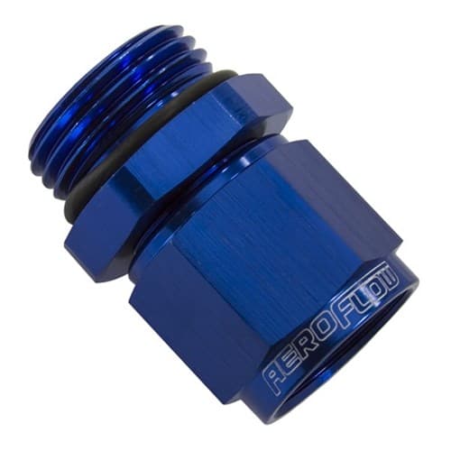 -8ORB to Female -6 Swivel Nut Blue