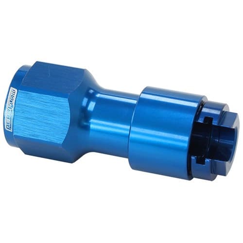 3/8" Push on EFI to -8ORB Port Blue Quick Connect EFI