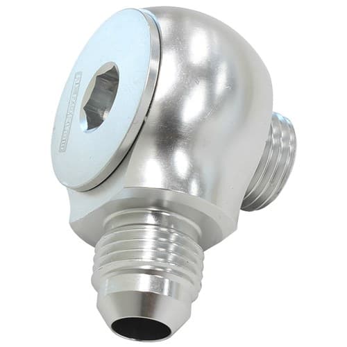 Slimline -8ORB to -8AN 90 Deg for Use in Tight Radius Area (AF909-08S)