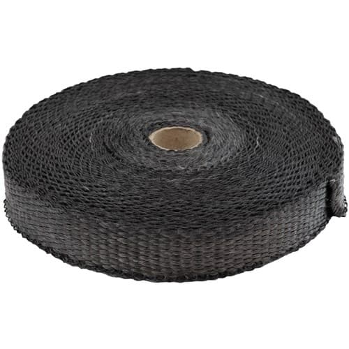 Exhaust Insulation WRAP1"X50FT50 Foot Black Roll