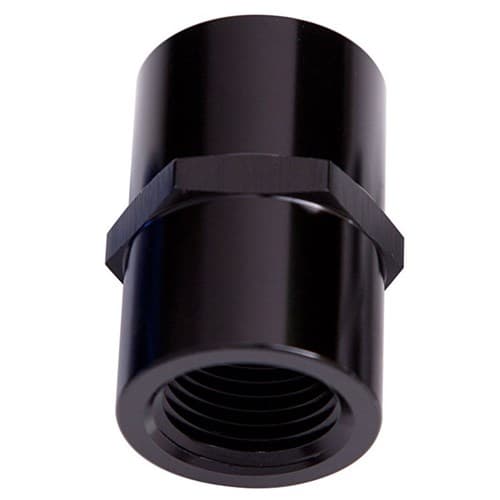 Female Coupler 3/4" NPT Black Female to Female