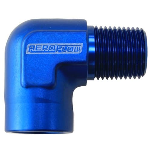 90 Deg Female - Male Elbow 1/4 NPT