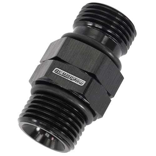 -10 Orb Swivel Male to Male Black