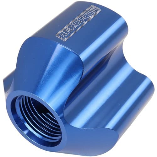 Inline 4 Port Distribution Block -10 Orb to 3 X -8 Blue