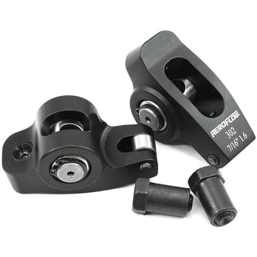 SBF Rocker Arms 7/16" Stud 1.6RATIO Windsor 302 351 Roller Alloy Aeroflow - Af 95-1122-2