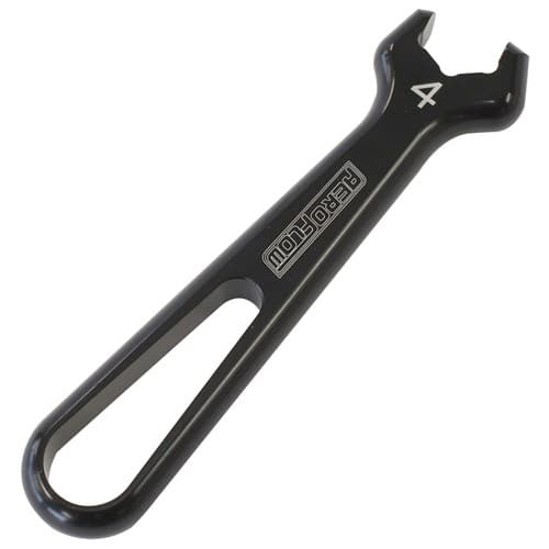 Alloy Pro Spanner Single -4AN Black Single -4AN Pro Wrench