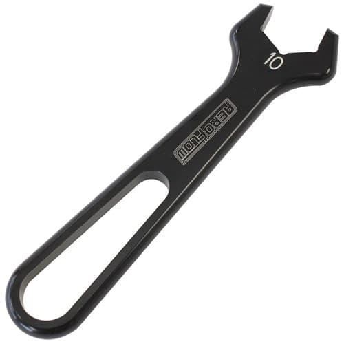 Alloy Pro Spanner Single -10ANBLACK Single -10AN Pro Wrench