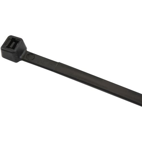 Cable Ties 4.8mm X 200mm 100 Pack Black Zip Tie PA66