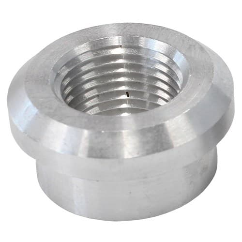 Female Weld on Bung, 1" NPT Thread, Aluminium
