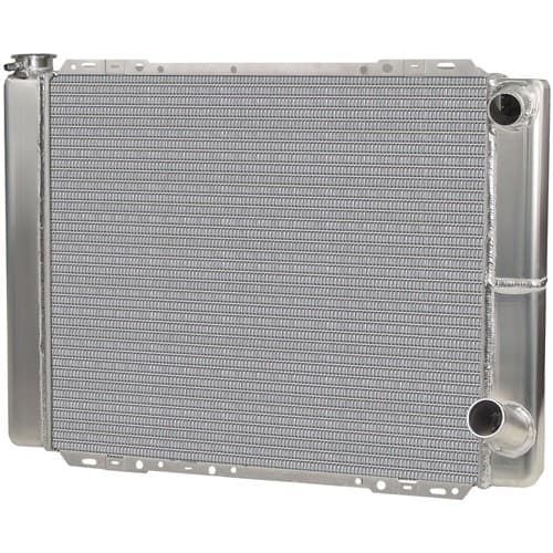 Alloy Double Pass Radiator R/H in & Out 27.5 x 19 W/Fil -20AN Afco - 80101NDP-U
