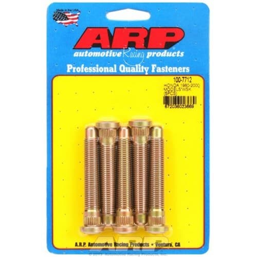 Honda Longer M12 x 1.5mm Wheel Studs .485 Knurl 2.850" UHL ARP - 100-7712