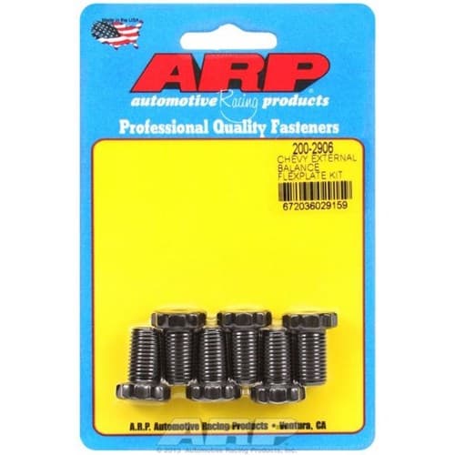 SB BB Chev 305 502 Flexplate Bolts 12PT 1 Pce RMS V6 Pro ARP - 200-2906