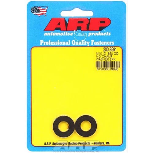 10mm ID Washers, No Chamfer .850" OD, .115" Thick, 2-PK ARP / 200-8591