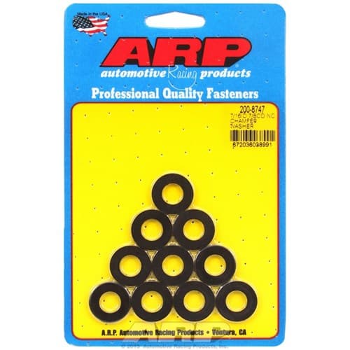7/16" ID Washers, No Chamfer 7/8" OD, .120" Thick, 10-PK ARP / 200-8747