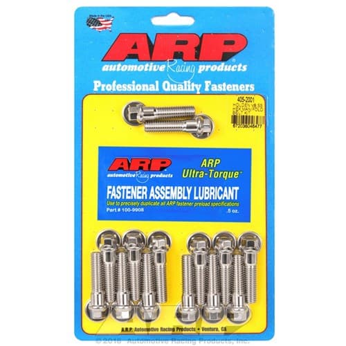 Intake Manifold Bolts, Holden V8 Early, Stainless, Hex ARP / 405-2001