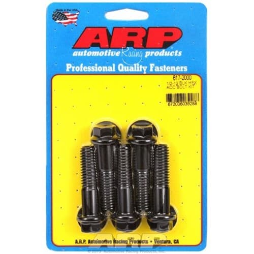 Hex Bolts 1/2" Unc X 2.00" 9/16" Wrench (5-PACK) 1/2-13 ARP / 617-2000