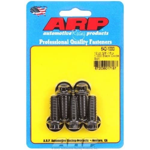 12PT Bolts 3/8" Unc X 1.00" 3/8" Wrench (5-PACK) 3/8-16 ARP - 642-1000