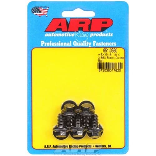 Hex Bolts 5/16" Unc X .560" 3/8" Wrench (5-PACK) 5/16-18 ARP - 651-0560