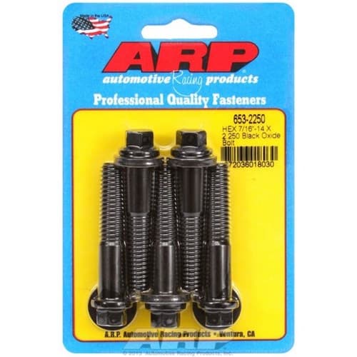Hex Bolts 7/16" Unc X 2.25" 7/16" Wrench (5-PACK) 7/16-14 ARP - 653-2250