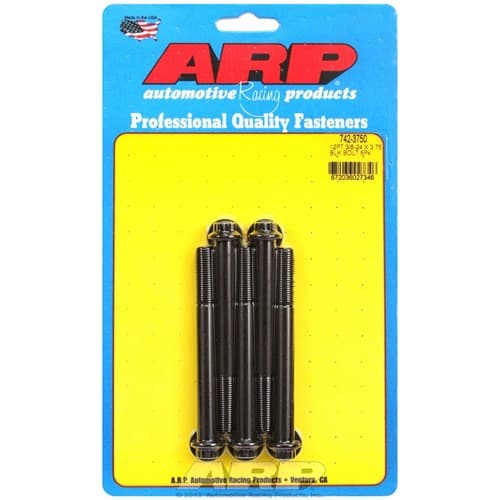 12PT Bolts 3/8" Unf X 3.00" 3/8" Wrench (5-PACK) 3/8-24 ARP - 742-3750