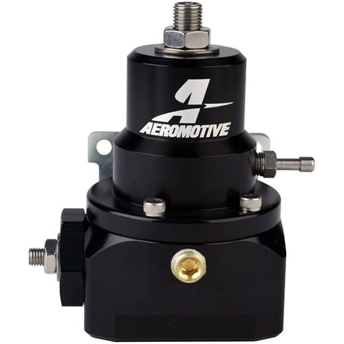 Double Adjustable Carb Fuel Reg 2 Port Orb -10 in/Ret Aeromotive - 13214