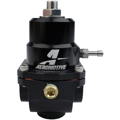 X1 Series Regulator 35-75 PSI .313" Seat. 2X-8 in & 1X-8 Ret Aeromotive - Aro 13305